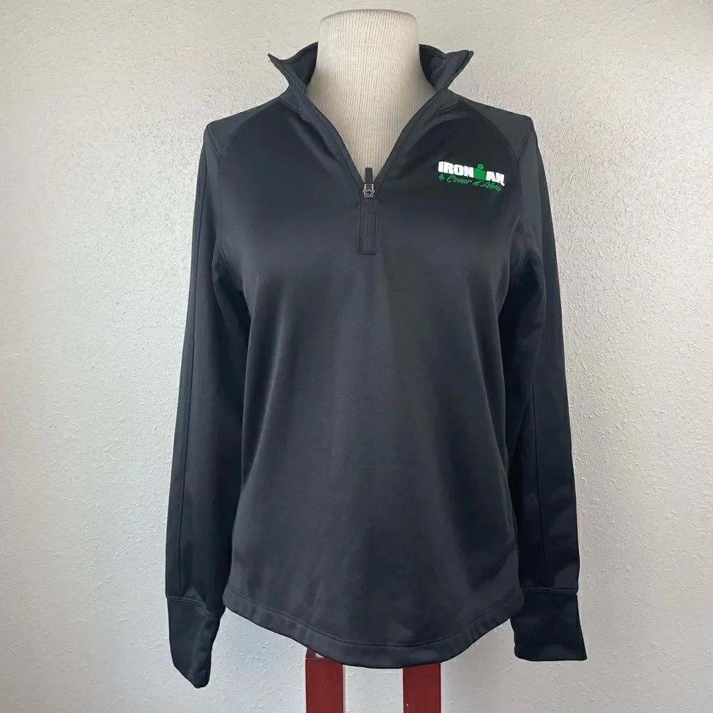Zorrel Quarter Zip Coeur d’Alene Ironman Pullover Size S EUC